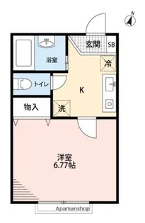 クレール大塚【1階】の間取り