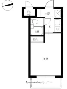 スカイコート池袋第5【4階】の間取り