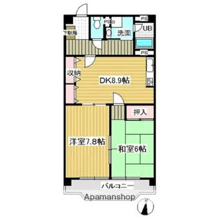 エスポワール上鷺【3階】の間取り