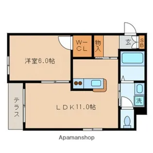 ESTIER【1階】の間取り