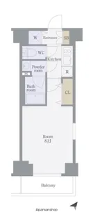 DIPS小竹向原【10階】の間取り