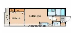 フルール駒込【2階】の間取り