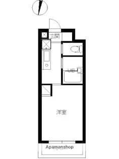 スカイコート新宿落合第6【4階】の間取り