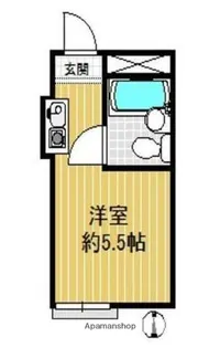 カスティル改代町【3階】の間取り