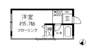 小石川ガーデン【1階】の間取り
