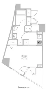 メイクスデザイン高田馬場【5階】の間取り