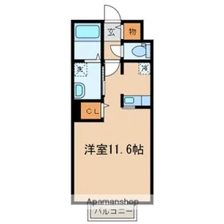 シャテランジュ光ヶ丘Ⅱ【2階】の間取り