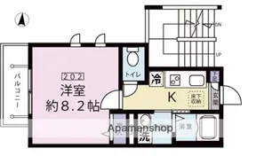 RESIDENCE GRANDEUR【2階】の間取り