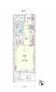 シンシア目白【9階】の間取り