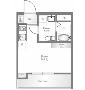 パレ・ドール千駄木Ⅱ【4階】の間取り