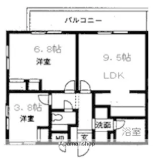 ヴェール小日向【1階】の間取り