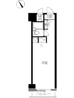 スカイコート池袋第2【7階】の間取り