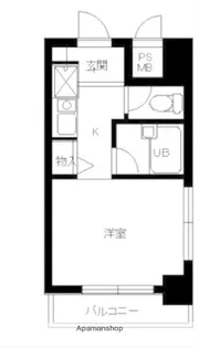 スカイコート早稲田第2【2階】の間取り