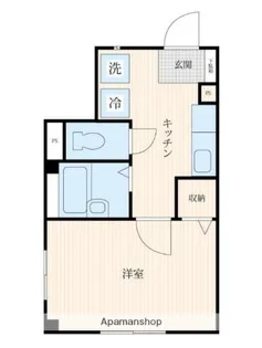 IS【1階】の間取り