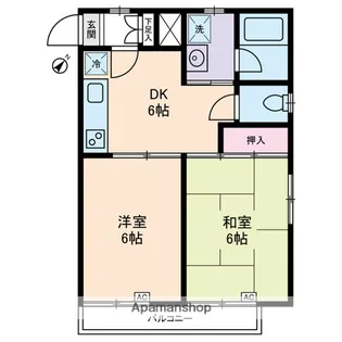スカイスペース2【3階】の間取り