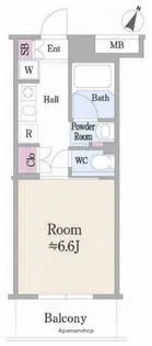 TSハイム新宿【2階】の間取り