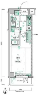 東京都新宿区西早稲田3丁目【マンション】の間取り