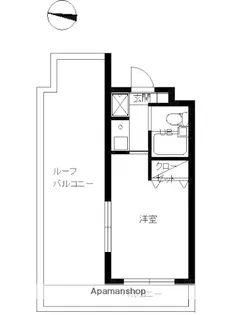 スカイコート高田馬場【3階】の間取り