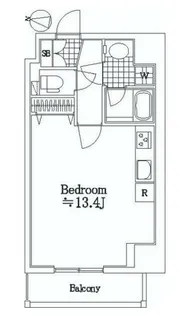 RASIS大山ー山手通り【5階】の間取り