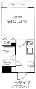 ドミールときわ台【2階】の間取り