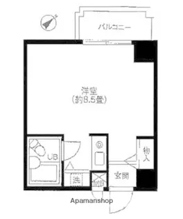 グレース千早町【3階】の間取り