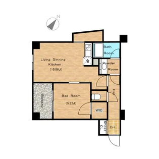 レジディア池袋ウエスト【7階】の間取り