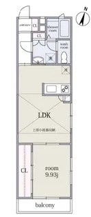 彩風館【2階】の間取り