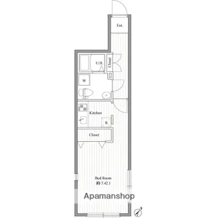 ZESTY大塚【5階】の間取り