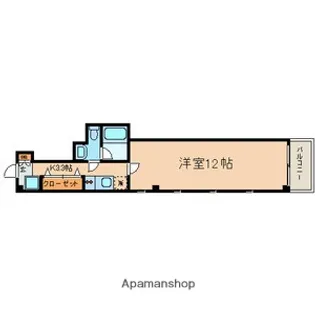 センタービレッジ千駄木【3階】の間取り
