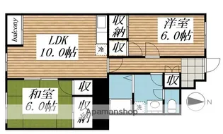 サンライズ97【1階】の間取り