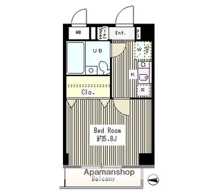 サンライズハイツⅡ【3階】の間取り
