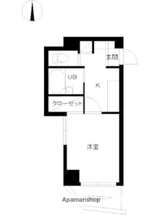 スカイコート高田馬場第6【2階】の間取り