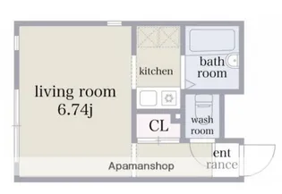 ZESTY西落合【3階】の間取り