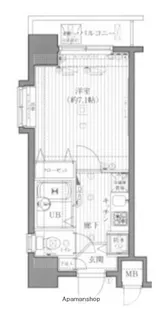 東京都練馬区中村北1丁目【マンション】の間取り