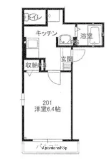 ドエル赤羽【2階】の間取り