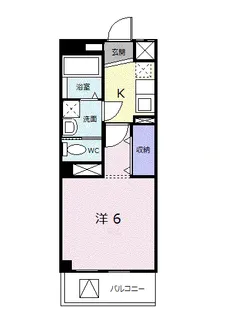 ベル・メゾン【1階】の間取り