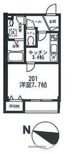 FKハウス【2階】の間取り