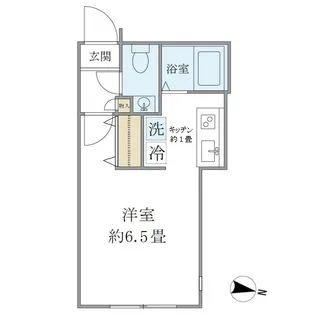 モデュロール上落合【2階】の間取り