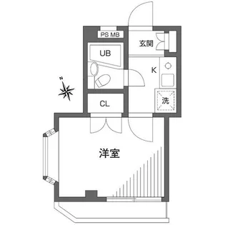 ドリームハイツ【2階】の間取り