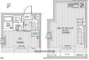 プラハ駒込【4階】の間取り