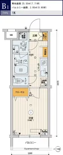 スカイコートパレス千川【1階】の間取り
