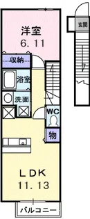 ステラ【2階】の間取り