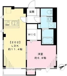 ラシーネ【2階】の間取り