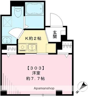 ルート・エイ【3階】の間取り