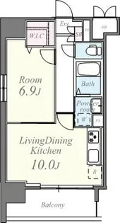 エクセレント 1【4階】の間取り