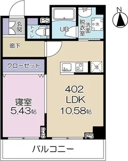 TOKIO下落合【4階】の間取り