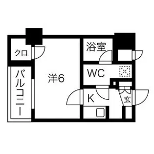 エクシム西巣鴨【4階】の間取り