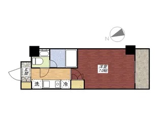 パークアクシス板橋本町弐番館【4階】の間取り