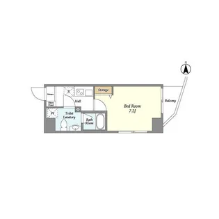 DELCCS西池袋【4階】の間取り