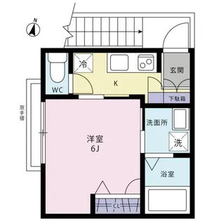シャーメゾン荻窪【2階】の間取り
